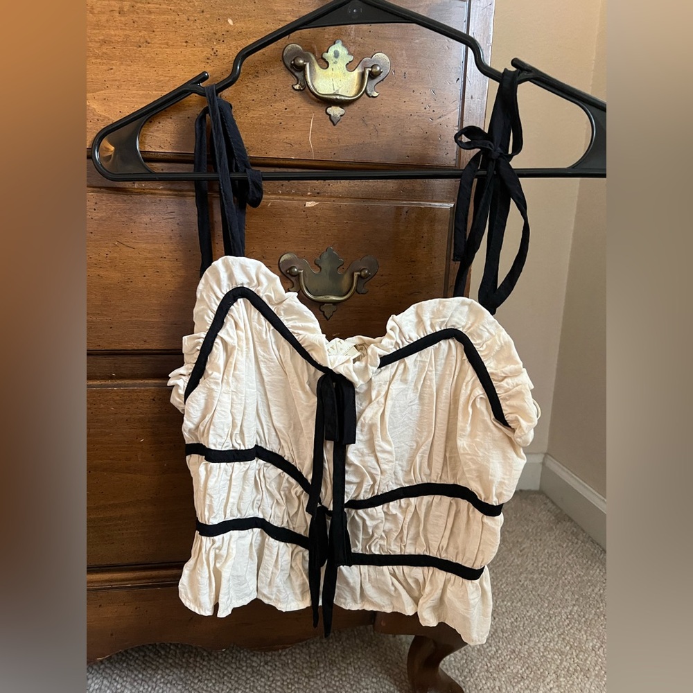 Bow tie tank top